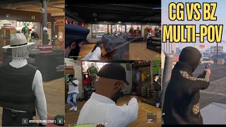 CG Smoke BZ When They Try To Hold Them Up In Clothing Store MultiPOV  Prodigy RP  GTA 5 [upl. by Joon591]