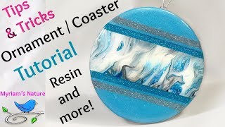 90 Ornament Tutorial JAMPACKED with Tips amp Techniques  Resin Microfine Glitter amp Acrylic Skin [upl. by Naloc]