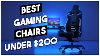 Best Gaming Chairs under 200 in 2020 [upl. by Ttayw]