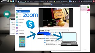 Tu Android como webcam Wifi  Droidcam Linux y Windows [upl. by Inama]