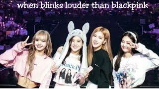 when blinks singing blackpinks songs amp louder than BLACKPINK [upl. by Assilem]