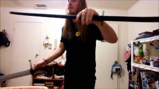 Review  Cold Steel Polypropylene Bokken [upl. by Sailesh196]