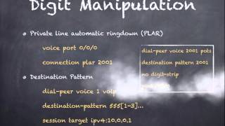 NTEC 226 Chapter 6  Understanding the CME Dial Plan [upl. by Glass641]