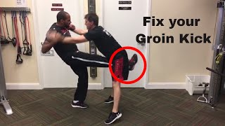 Fix your Krav Maga Groin kick [upl. by Nipsirc]