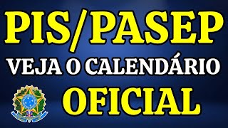 PISPASEP VEJA O CALENDÁRIO OFICIAL APROVADO [upl. by Eirellav]