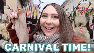 The Biggest Carnival in Slovenia  Pust and Kurentovanje in Ptuj [upl. by Elnora]