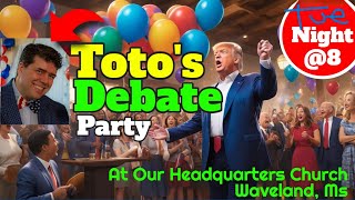 LIVE DEBATE PARTY with Professor Toto [upl. by Ttej]