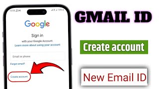 HOW TO NEW GMAIL ID KAISE KHOLE NEW GMAIL ID [upl. by Suiratnauq]