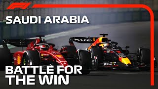 Max Verstappen And Charles Leclercs Fight For The Win  2022 Saudi Arabian Grand Prix [upl. by Manella]