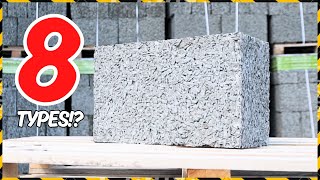 More Than Concrete Blocks 8 Types of Building Blocks Explained [upl. by Tjader211]