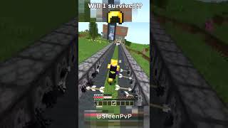 Minecraft Armor VS Arrow 😱🤔 shorts [upl. by Aicilihp]