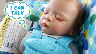 Reborn Baby Oliver Talks Can Reborns Really Talk [upl. by Nywg]