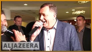 🇧🇦 Serb nationalist wins seat in Bosnias presidency says party  Al Jazeera English [upl. by Jyoti]