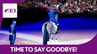 Valegros very last performance  FEI World Cup™ Dressage  London Olympia 2016 [upl. by Maya]