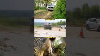 OFF ROAD TESTSVOLVO VS AUDI VS BMW short shorts automobile carreview [upl. by Ecirtahs]