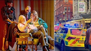 Sir Ian McKellen Falls Off Stage Rushed To The Hospital [upl. by Akimal]