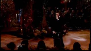 Justin Bieber  Mistletoe Live at A Michael Buble Christmas [upl. by Caravette]