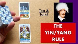 Reading reversals The YinYang Rule tarot [upl. by Calvina]