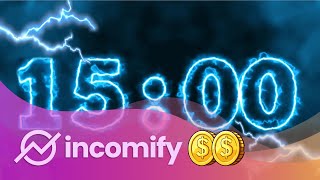 ⚡ Electric Timer ⚡ 15 Minute Countdown  Visit INCOMIFY [upl. by Florina]