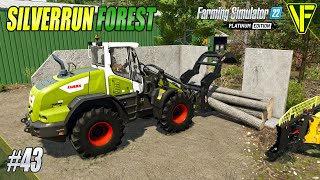 This Made Loading Logs SO EASY  Silverrun Forest  Farming Simulator 22 [upl. by Shawna]