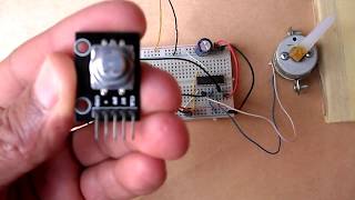 DC Motor control with Arduino and rotary encoder [upl. by Isidora15]