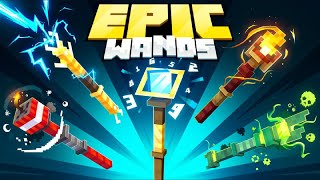 Epic Wands  Minecraft Marketplace World  Showcase [upl. by Ilene]