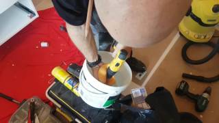 Drilling porcelain tiles super quick [upl. by Peterman749]