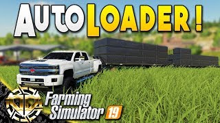 AUTOLOADER TRAILER  AUTOLOAD BALING MADE EASY  Farming Simulator 19 Gameplay  Ravenport EP 26 [upl. by Soloman]