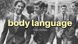 Full Body Language Guide For Men [upl. by Geffner]