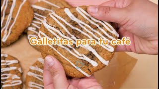 Coffee cake cookies  Galletas fáciles [upl. by Kraft355]