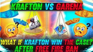 Free Fire Vs Pubg😨 What If Krafton Win The Case😶 After Free Fire Ban😱🔥 [upl. by Hoenack493]