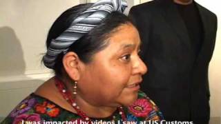 Dr Rigoberta Menchu at UMass Boston [upl. by Alonso]