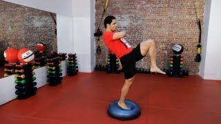 How to Balance Train  Kickboxing Lessons [upl. by Anaibib435]