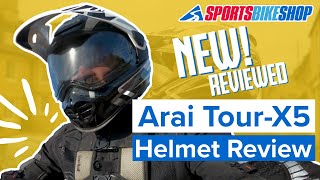 Arai TourX5 helmet review  longawaited adventure lid tested [upl. by Agneta574]