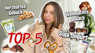 MEINE TOP 5 🥨🌱🍪🍫🍞 Soja Jogurt Weihnachtsgebäck herzhaftes Gebäck [upl. by Maryjo]