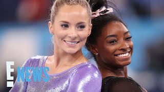 Simone Biles SHADES Former Teammate MyKayla Skinner After Gold Medal Win  2024 Olympics  E News [upl. by Ferullo450]