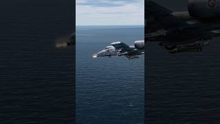 A10 Warthog Coming in Hot thwarts a shipping attack dcs [upl. by Leitao]