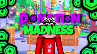 Live Donation Madness  Join up  Saad Rblx [upl. by Kelson]