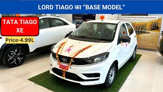 Tata Tiago XE ❤ 2024  New Tiago 2024 Features  ₹499 Lakh  Interior And Exterior  nitin ghule [upl. by Arahk]