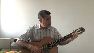 Tutorial guitarra PESCADOR DE HOMBRES C Gabaraín Letra [upl. by Ecnerrot]