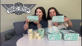 WINGSTOP MUKBANG REVIEW WITH MY… 👀  LONDON  UK [upl. by Gianni]