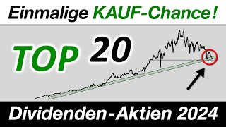 JETZT Kaufen TOP 20 DividendenAktien 2024 [upl. by Halli445]