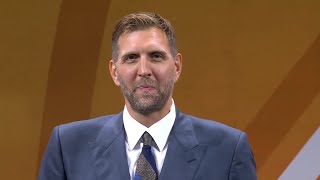 Dirk Nowitzki  Full Basketball Hall of Fame Enshrinement Speech 🎤 [upl. by Carlen]