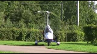 Autogyro Flight over Aero Delahaye Verchocque Pas de Calais showing new SIPS House Construction [upl. by Marshal318]