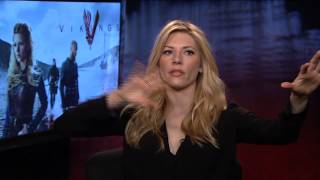 Katheryn Winnick of quotVikingsquot EXCLUSIVE [upl. by Schulman975]