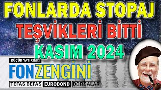 FONLARDA STOPAJ TEŞVİKLERİ KALDIRILDI [upl. by Kcirddes]