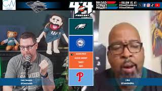 Eagles beat Dougy P Cowboys Week  4 FOR 4 Philly Sports Podcast [upl. by Loreen348]