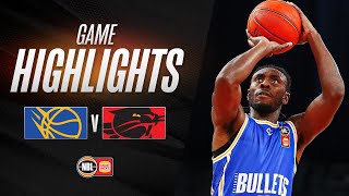 Brisbane Bullets vs Perth Wildcats  Game Highlights  Round 9 NBL25 [upl. by Langsdon]