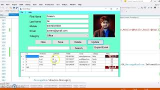 Update image into database in C Smart diary Project Part 3 of 13 [upl. by Corron976]