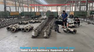 Stainless steel wire drawing machine production and annealing process （ss wire） [upl. by Joachim]